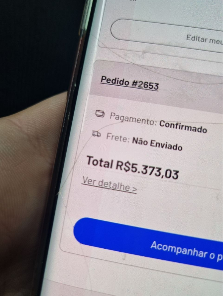 REF 08: comprovante enviado para a seção de resultados