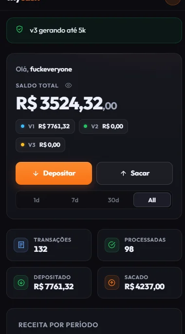 REF 13: comprovante enviado para a seção de resultados